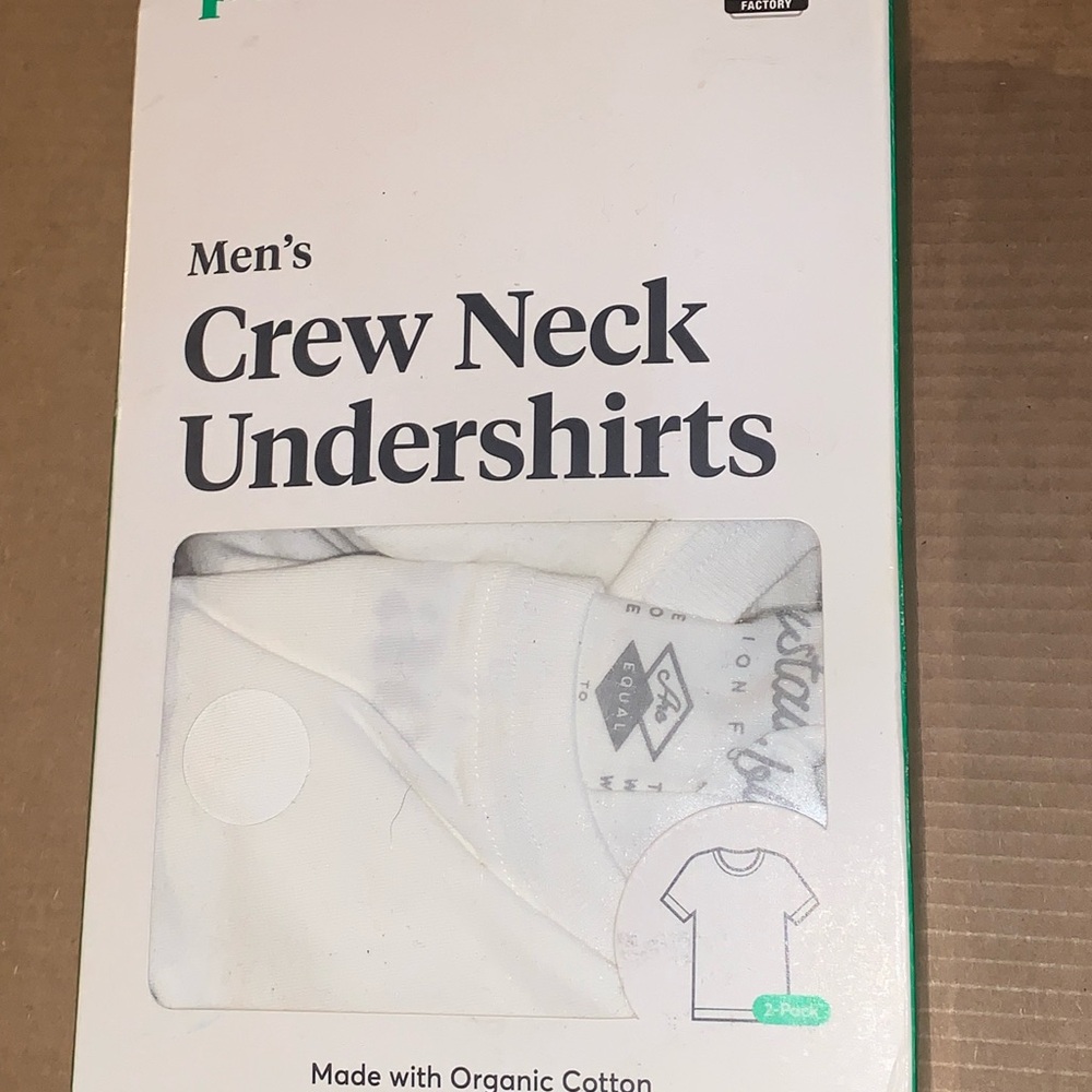 NewPact White Short Sleeve Tee Organic Cotton 2 Pack